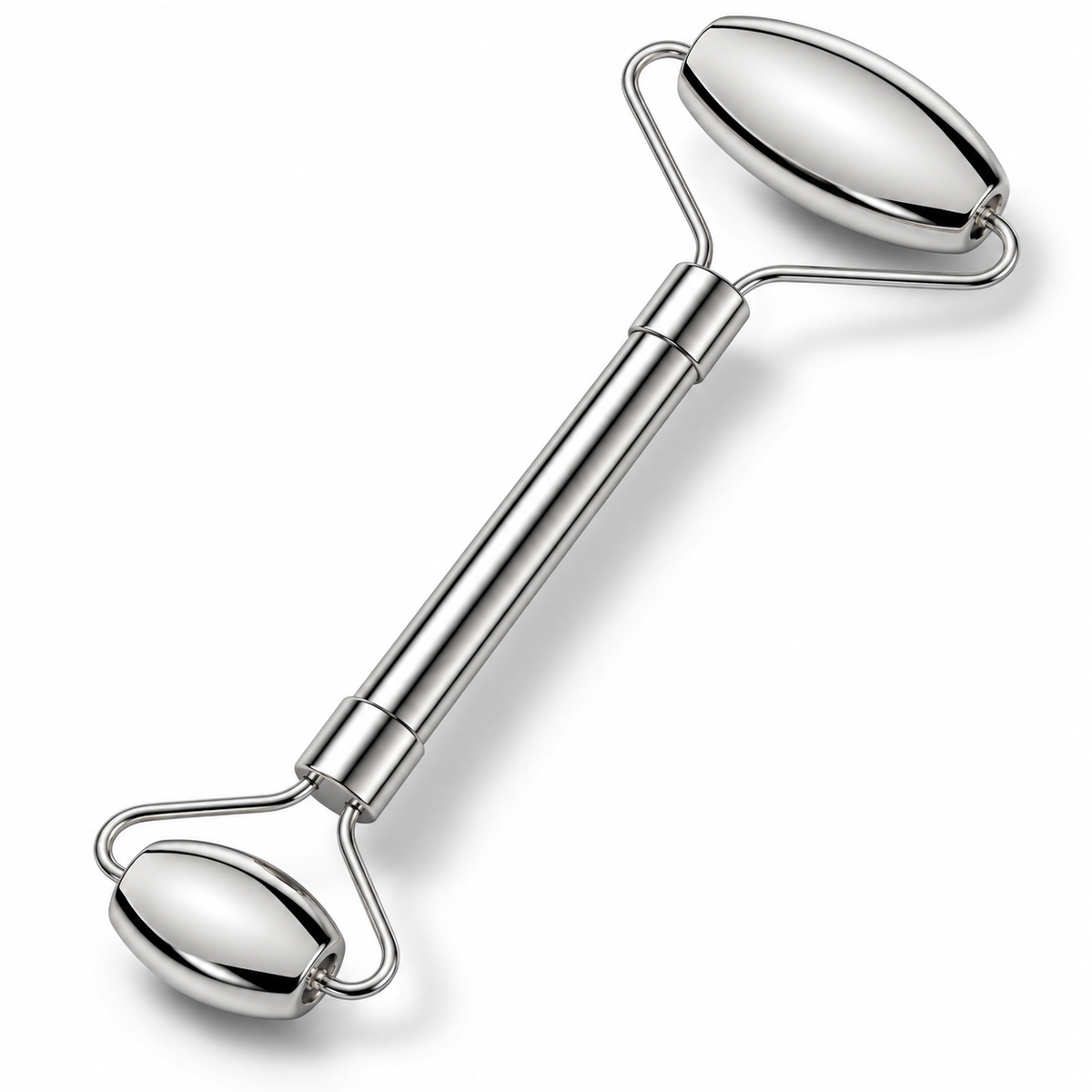 Rodillo facial doble de acero inoxidable Keloraw